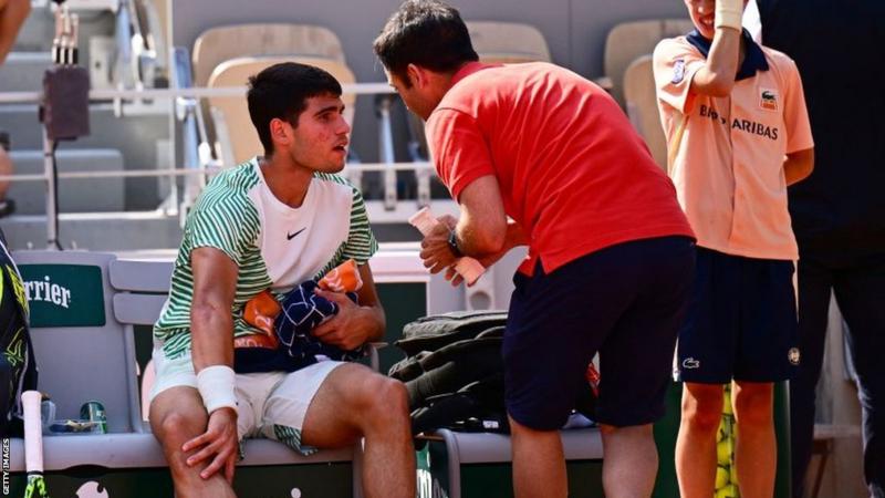 Results from the 2023 French Open: Novak Djokovic advances to the final after Carlos Alcaraz experiences bodily pain